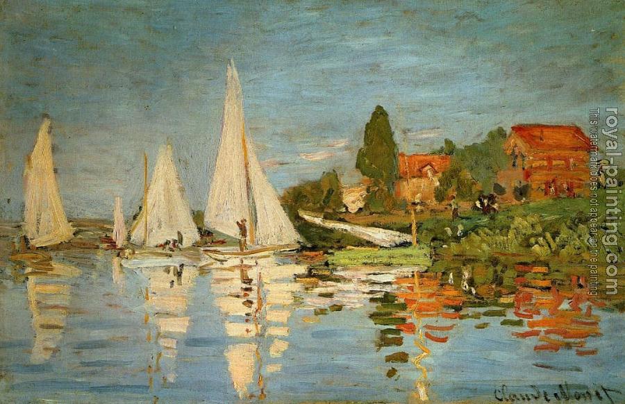 Claude Oscar Monet : Regatta at Argenteuil II